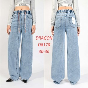 Джинси жіночі DRAGON JEANS 8170 WIDE LEG
