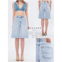 Шорти жіночі CRACKPOT JEANS 4547 BERMUD БЛАКИТНИЙ