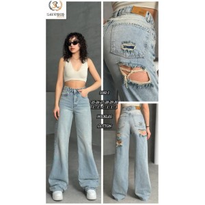 Джинси жіночі SHEROCCO JEANS 5182-1 WIDE LEG