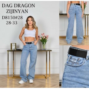 Джинси жіночі DRAGON JEANS 8150 WIDE LEG