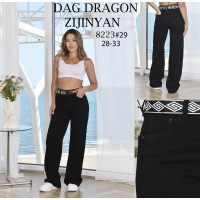 Джинси жіночі DRAGON JEANS 8223 ТРУБИ