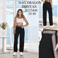 Джинси жіночі DRAGON JEANS 8225 ТРУБИ