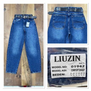 Джинси жіночі LIUZIN JEANS 01942-1 BAGGY