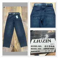 Джинси жіночі LIUZIN JEANS 01946-1 BAGGY