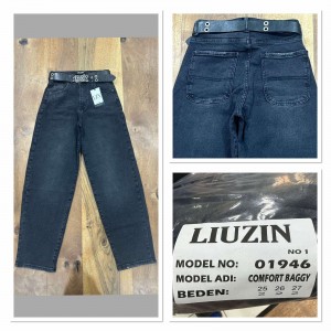 Джинси жіночі LIUZIN JEANS 01946-1 BAGGY