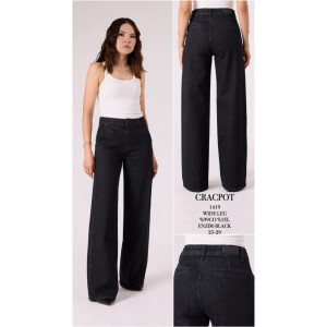 Джинси жіночі CRACPOT JEANS 1419 WIDE LEG  2