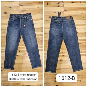 Джинси жіночі CRACPOT JEANS 1613-B MOM REGULAR ЗІЛЛЯ