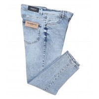 Джинси чоловічі 1013 ACADEMY JEANS МОМ LIGHT BLUE