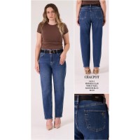 Джинси жіночі CRACPOT JEANS 1615-1 MOM REGULAR