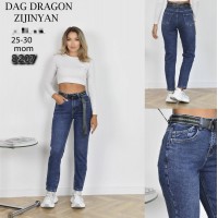 Джинси жіночі DRAGON JEANS 8207 МОМ 