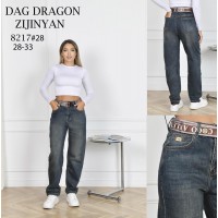 Джинси жіночі DRAGON JEANS 8217 BAGGY