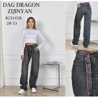 Джинси жіночі DRAGON JEANS 8231 BAGGY
