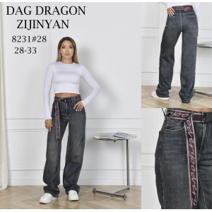 Джинси жіночі DRAGON JEANS 8231 BAGGY
