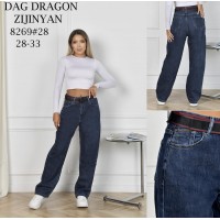 Джинси жіночі DRAGON JEANS 8269 BAGGY