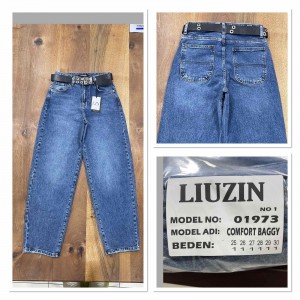Джинси жіночі LIUZIN JEANS 01943-1 BAGGY