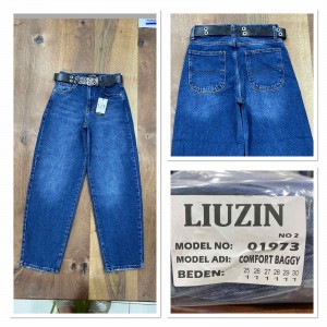 Джинси жіночі LIUZIN JEANS 01943-2 BAGGY