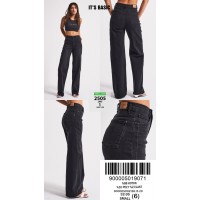 Джинси жіночі IT'S BASIC JEANS 2505-1 WIDE LEG 