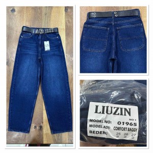 Джинси жіночі LIUZIN JEANS 01965-1 BAGGY