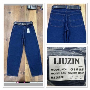 Джинси жіночі LIUZIN JEANS 01965-2 BAGGY