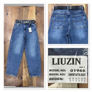 Джинси жіночі LIUZIN JEANS 01966-1 BAGGY