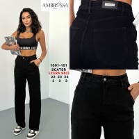 Джинси жіночі підліткові AMBROSSA JEANS 101 SKATER