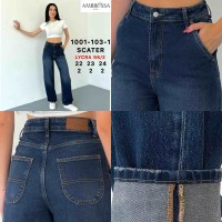 Джинси жіночі підліткові AMBROSSA JEANS 103-1 SKATER