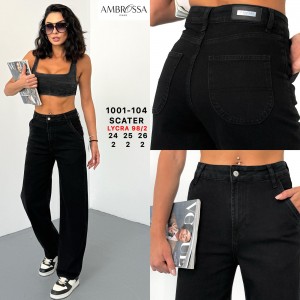 Джинси жіночі AMBROSSA JEANS 104 SKATER