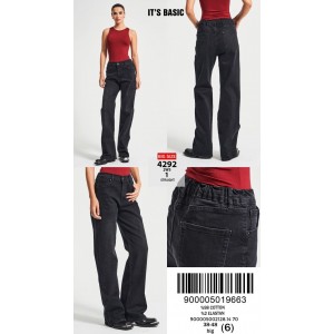 Джинси жіночі IT'S BASIC JEANS 4292-1 STRAIGHT FIT