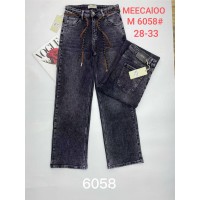 Джинси жіночі MEECALOO JEANS 6058 МОМ