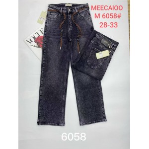Джинси жіночі MEECALOO JEANS 6058 МОМ