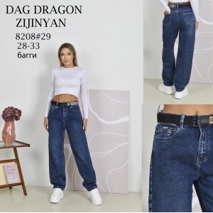 Джинси жіночі DRAGON JEANS 8208 BAGGY
