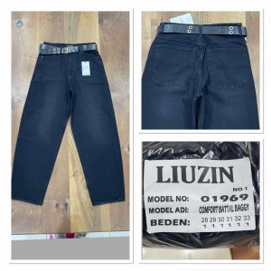 Джинси жіночі LIUZIN JEANS 01969-1 BAGGY