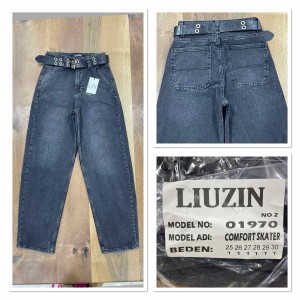 Джинси жіночі LIUZIN JEANS 01970-2 SKATER