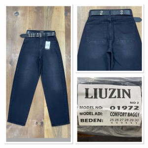 Джинси жіночі LIUZIN JEANS 01972-2 BAGGY