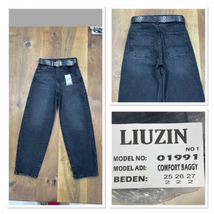 Джинси жіночі LIUZIN JEANS 01991-1 BAGGY