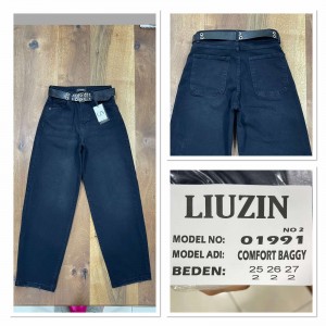 Джинси жіночі LIUZIN JEANS 01991-2 BAGGY