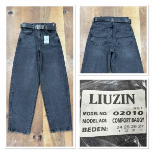 Джинси жіночі LIUZIN JEANS 02010-1 BAGGY