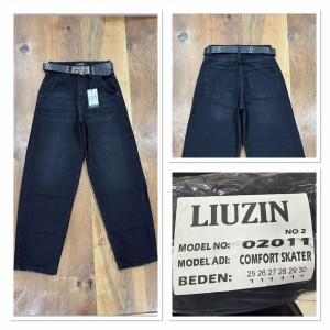 Джинсы женские LIUZIN JEANS 02011-2 SKATER