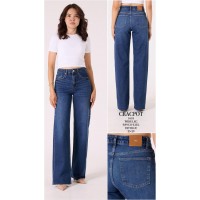 Джинси жіночі CRACPOT JEANS 1618 WIDE LEG