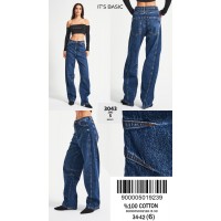 Джинси жіночі IT'S BASIC JEANS 3043 BAGGY