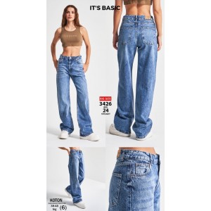 Джинси жіночі IT'S BASIC JEANS 3426-25 STRAIGHT FIT