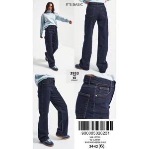 Джинси жіночі IT'S BASIC JEANS 3933 STRAIGHT FIT