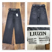 Джинси жіночі LIUZIN JEANS 02030-1 WIDE LEG