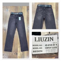 Джинси жіночі LIUZIN JEANS 02031-2 COMFORT SLOCHE