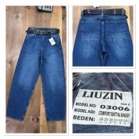 Джинси жіночі LIUZIN JEANS 03006-2 BAGGY