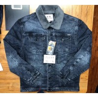 Куртка джинсова чоловіча PAGALEE JEANS 3589 НА ХУТРІ