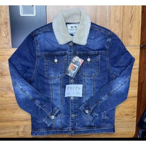 Куртка джинсова чоловіча PAGALEE JEANS 3574 НА ХУТРІ