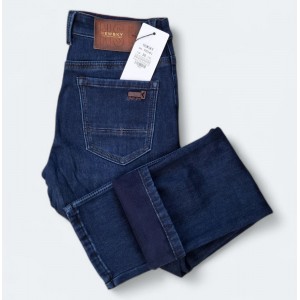 Джинси чоловічі NEW SKY JEANS 161 Класика на флісі