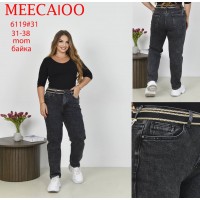 Джинси жіночі MEECALOO JEANS 6119 МОМ БАЙКА