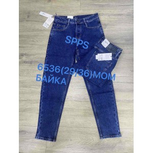 Джинси чоловічі 6536 SPP'S DENIM МОМ JEANS на байці